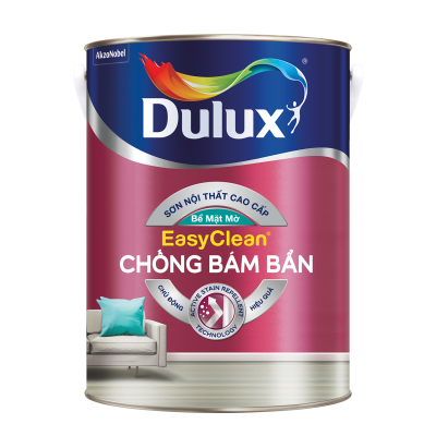Dulux EasyClean Chống Bám Bẩn - Bề Mặt Mờ