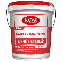 Sơn Nội Thất Kháng Khuẩn Siêu Cao Cấp KOVA Nano Anti-Bacterial
