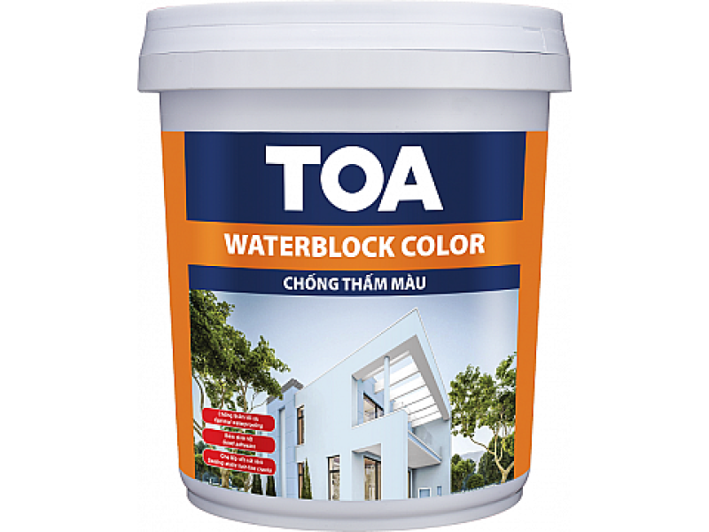 TOA Waterblock Color – Chống Thấm Màu